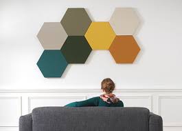 Vous pouvez donc le poser au dessus d'une cimaise (mur de caissons bas) ou encadrés entre des moulures. Texdecor Wallcoverings Acoustic Panels