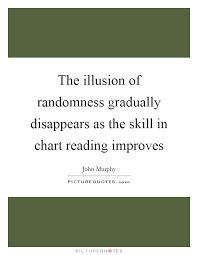 The Illusion Of Randomness Gradually Disappears As The Skill