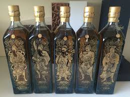 Johnnie Walker 5 Gods Of Wealth Fine Wine And Spirits Johnnie Walker Whisky Cigars And Whiskey