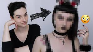 Animal crossing | what vibe do i give off? I Gave Myself A Goth Claire S Makeover Youtube