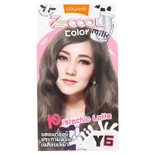 lolane z cool color milk y6 pistachio latte hair color 1 set