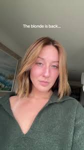 🤭 I love ittt #hairtransformation #blondeagain