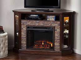 Led light kit included with remote and 16 changeable colors. Redden Wall Corner Electric Fireplace Tv Stand In Espresso Fireplace Tv Stand Electric Fireplace Tv Stand Fireplace Tv