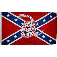 3x5*usa made gadsden dont tread on me rebel in/outdoor flag & pin snake banner. Rebel Don T Tread On Me Flag 3 X 5 Ft Standard