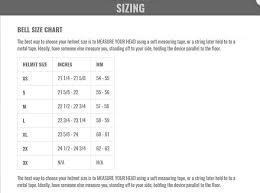 Need Help With Bell Moto 9 Flex Sizing Moto Related