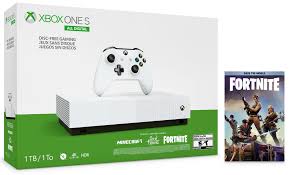 Fortnite (microsoft xbox one) physical disc copy no codes tested working rare. Xbox One S All Digital Edition Fortnite Battle Royale Bundle