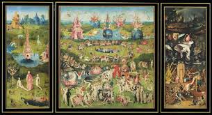 For falkenburg the overall theme of the garden of earthly delights is the fate of humanity, as in the haywain (), although bosch visualizes this concept very differently and in a much more explicit manner in the centre panel of that triptych than in the garden of earthly delights. The Garden Of Earthly Delights 1490 1500 Reproductions Of Famous Paintings For Your Wall