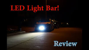 Mictuning 11 Single Row Led Light Bar Review Youtube