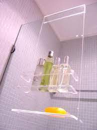 Crafted from metal, it features a sleek design that's. Factory Price Customized Hanging Acrylic Bathroom Shelves Shower Caddy Acrylicdisplayfactory Com