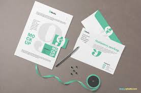 Free Letterhead And Business Card Mockup Zippypixels Business Card Mock Up Stationery Mockup Stationery Branding