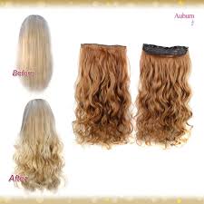 Certified custom hair extension specialist since 2003. Wiwigs Half Head 1 Piece Clip In Curly Auburn Hair Extensions Uk