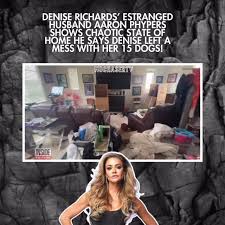 Denise claims she hasn’t lived there in two years and Aaron says he stays there with his parents. , Source: Inside Edition, #realitytv #bravotv #rhobh #deniserichards #aaronphypers