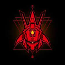 Red Robot Head Gaming Mascot Or Esports Logo Design Illustration Modern Png And Vector With Transparent Background For Free Download Gundam Head Red Robot Vector Logo