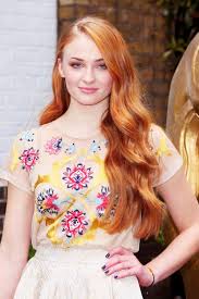 Sophie Turner God Her Hair Color Sophie Turner Actresses Celebrities