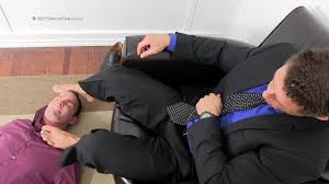 Gay Foot Fetish - Chris K Shows Off with Alpha Feet in Arousing Footfrat Videos