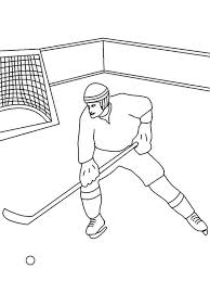 Hockey coloring pages for toddlers, preschool, kindergarten and elementary school children to print and color. Ice Hockey Coloring Page 1001coloring Com