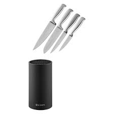 Maybe you would like to learn more about one of these? Eiger Julienne 4pcs Stainless Steel Knife Set With Block Eiger