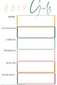 5 goal setting questions to ask. 2019 Goals To Set In 2019 The Lipstick Narratives Goals Template Goal Setting Template Vision Board Template