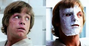 The first image is of marty mcfly and doc brown, but their. The Truth Behind Why Fans Have Been Obsessing Over Mark Hamill S Messed Up Face For Decades