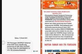 Salah satunya adalah promo undian berhadiah yang bisa dilihat melalui situs resmi shopee indonesia. Hoaks Pengumuman Pemenang Hadiah Undian Shopee 2021 Halaman All Kompas Com
