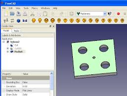 Generating Holes For Countersunk Screws In Freecad