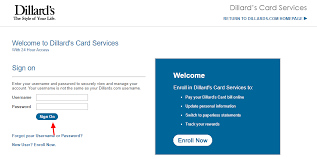 However, if you want to use one, you have to know how to pay your dillard's credit card bill on time. Dillards Myonlineresourcecenter Com Access To Dillard S Credit Card Account