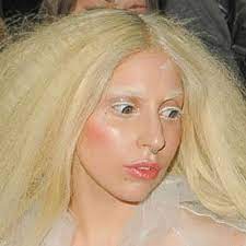 Lady Gaga That One Time Bleached Eyebrows Bleached Brows Thin Eyebrows Aesthetic