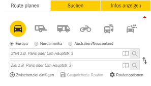 Erstellen sie am pc die gewünschte route. Routenplaner Adac Maps