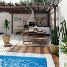 The cabinet is designed to resist water, snow, wind and backyard debris for year round. Outdoor Kitchen And Bar Decor Inspirator