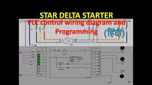 It mimics circuit diagrams with rungs of logic read left to right. Star Delta Starter Plc Ladder Diagram Control Circuit Plc Program Hindi Youtube