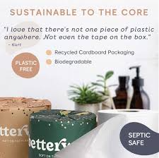 The supply is strong and there's no need to stockpile! Organic Bamboo Toilet Paper 2x Longer 360 Sheets Roll 3 Ply 12 Double Rolls Plastic Free Extra Strong Septic Safe Biodegradable Toilet Tissue Eco Friendly