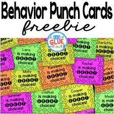 We have a huge selection of free behavior charts, chore charts, potty training charts. Behavior Punch Cards For Classroom Management