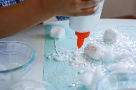 Schnee Basteln Mit Kindern Unter 3 Basteln Kindern Mit Basteln Mit Kleinkindern Weihnachten Basteln Weihnachten Kinder Unter 3 Basteln Mit Kindern Winter