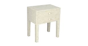 Shop bone inlay furniture at interiors online. Matt Blatt Essie Bone Inlay Bedside Table Kogan Com