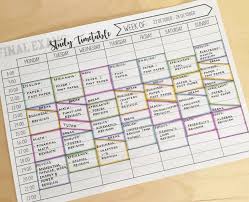 Printable Calendar 2021 January 2021 December 2021 Etsy School Timetable Study Timetable Template High School Organization