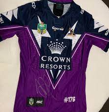 Most popular sales favorites new price. Josh Addo Carr Personally Signed 2017 Jersey Melbourne Storm Premiers Pro Sports Memorabilia
