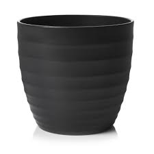 Kinglake 50pcs plastic plant pots 15 cm nursery se. Scheurich Indoor Plant Pot Anthracite 14cm Wilko