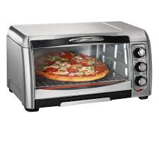 Hamilton Beach 1400 W 6 Slice Stainless Steel Toaster Oven With Built In Timer 31333d The Home Depot Convection Toaster Oven Toaster Oven Reviews Hamilton Beach Toaster Oven