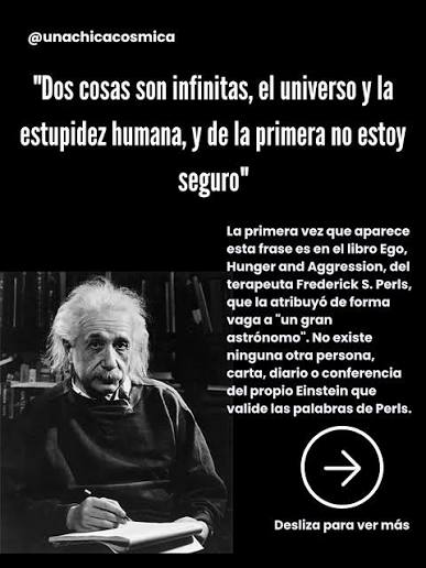 Tal día como hoy nació Albert Einstein, uno de los científicos más influyentes de todos los tiempos ✨ Su teoría de la relatividad cambió nuestra forma de entender el universo y marcó