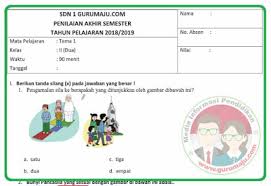Didalamnya mencakup berbagai kompetensi dasar yang tertuang pada buku siswa tematik kelas 5 tema 6 subtema 2. Soal Uas Pas Kelas 2 Tema 1 Semester 1 Revisi 2021 Guru Maju