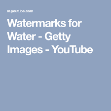 Watermarks For Water Getty Images Youtube Image Youtube Images Watermark Select from premium watermark of the highest quality. pinterest