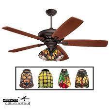 Buy tiffany lampshades and lightshades and get the best deals at the lowest prices on ebay! These Stained Class Ceiling Fans Will Add Color And Style To Any Home Advanced Ceiling Systems