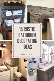 12 rustic bathroom ideas you will love. Pin On Bathroom Decoration
