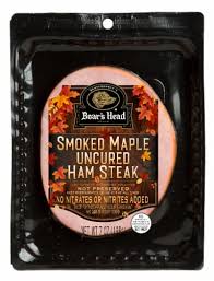 Boar's head meats without nitrates and preservatives food, keto snacks, cooking and baking,. Boar S Head Smoked Maple Uncured Ham Steak 7 Oz Qfc