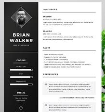 The template is black and white coloured images can be used for customizing. 130 Best Resume Cv Templates For Free Download 2021 Update 365 Web Resources