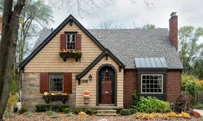 Tan siding with maroon shutters. 8 Most Wonderful Shutter Colors For Tan House Ideas Aprylann