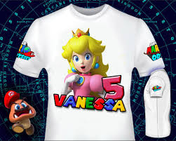 Design For T Shirt Princess Peach Super Mario Odyssey For You Super Mario Party Mario Party Mario Bros Party