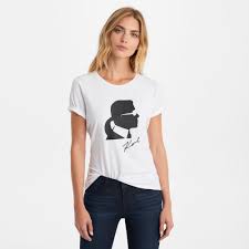 Entdecken sie die aktuelle karl lagerfeld herbst/winter 2020/21 kollektion bei mybestbrands. Karl Silhouette Tee Karl Lagerfeld Paris