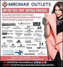 Miromar Outlet Mall Map Miromar Outlets Guide And Map