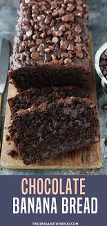 Banana Bread For Breakfast Make This Chocolate Banana Bread It Is Moist Tender And A Chocolate Banana Bread Recipe Chocolate Banana Bread Best Banana Bread